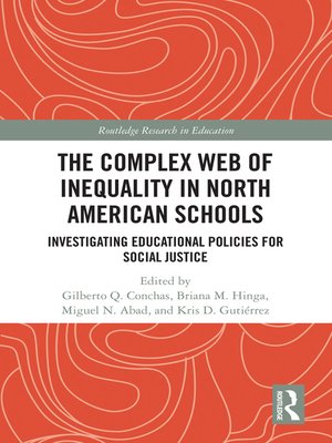 cover image of The Complex Web of Inequality in North American Schools